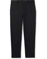 Paul Smith - Tapered Organic Cotton-Blend Twill Chinos - Lyst