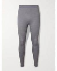 FALKE - Printed Virgin Wool-Blend Ski Tights - Lyst