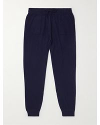 MR P. - Tapered Wool And Cashmere-Blend Sweatpants - Lyst