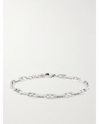 Saint Laurent - Silver-tone Chain Bracelet - Lyst