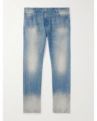 Balmain - Gerade geschnittene Jeans - Lyst