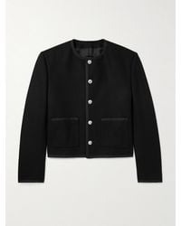 Celine - Giacca Cropped Slim-Fit - Lyst