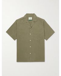 Portuguese Flannel - Dogtown Hemd aus TM Lyocell mit wandelbarem Kragen - Lyst