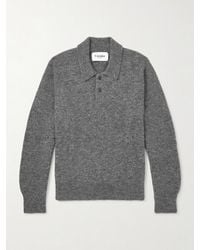 Corridor NYC - Baby Alpaca-blend Polo Sweater - Lyst
