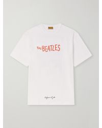 Human Made - The Beatles Printed Cotton-Jersey T-Shirt - Lyst