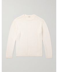 Massimo Alba - Leo Cotton And Silk-blend Sweater - Lyst