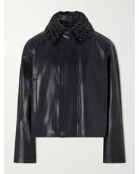 Bottega Veneta - Leather Jacket - Lyst