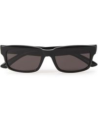 Balenciaga - Rectangle-frame Recycled-acetate Sunglasses - Lyst