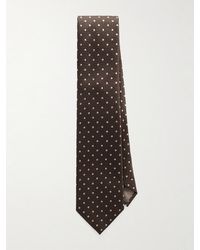 Tom Ford - 8Cm Embroidered Polka-Dot Silk-Jacquard Tie - Lyst