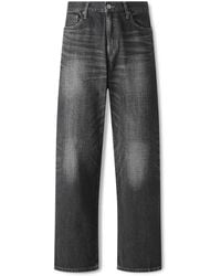 Neighborhood - Wide-Leg Selvedge Jeans - Lyst