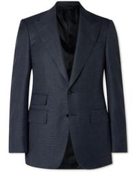 Tom Ford - Shelton Slim-Fit Wool, Mohair, Linen And Silk-Blend Suit Jacket - Lyst