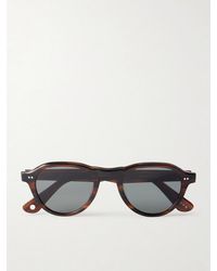 Garrett Leight - Mcnally Oval-Frame Acetate Sunglasses - Lyst
