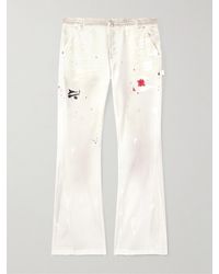 GALLERY DEPT. - Jeans a gamba dritta effetto consumato con schizzi di vernice Carpenter - Lyst