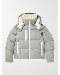 Moncler - Tarentaise Quilted Virgin Wool-Flannel Hooded Down Jacket - Lyst