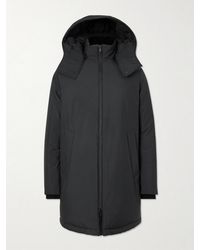 ZEGNA - Quilted Padded Shell Hooded Down Jacket - Lyst