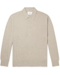 NN07 - Raymond 6584 Wool-blend Polo Shirt - Lyst