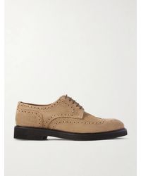 MR P. - Suede Brogues - Lyst