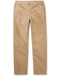Nudie Jeans - Easy Alvin Slim-fit Cotton-blend Chinos - Lyst