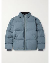 Rag & Bone - Logo-Appliquéd Quilted Cotton-Blend Shell Hooded Down Jacket - Lyst
