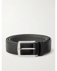 Kiton - 3.5Cm Leather Belt - Lyst