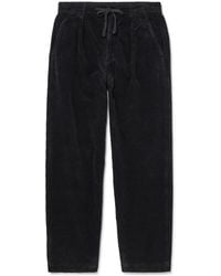 Polo Ralph Lauren - Easy Straight-Leg Cotton-Corduroy Drawstring Trousers - Lyst