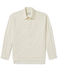 LE17SEPTEMBRE - Layered Cotton-poplin Shirt - Lyst