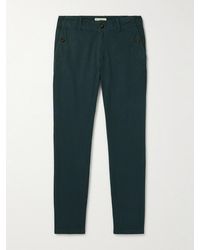 MR P. - Straight-Leg Herringbone Cotton Trousers - Lyst