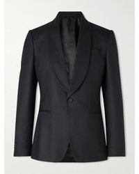 Lardini - Soirée Virgin Wool-Blend Tuxedo Jacket - Lyst