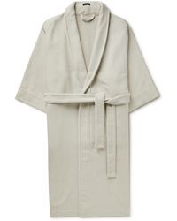 Fear Of God Waffle-knit Cotton Robe - Multicolor