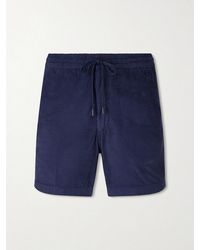 Slowear - Straight-Leg Cotton-Corduroy Drawstring Shorts - Lyst