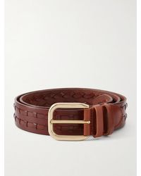 MR P. - 3.5Cm Woven Leather Belt - Lyst