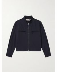 dunhill - Tech-Wool Twill Blouson Jacket - Lyst