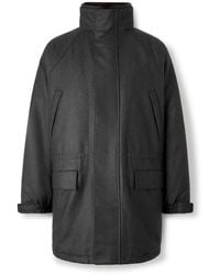 AURALEE - Oversized Padded Wool Coat - Lyst