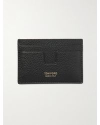 Tom Ford - Full-Grain Leather Cardholder - Lyst