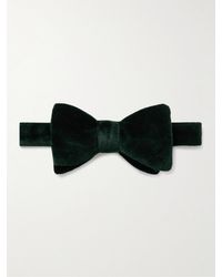 Favourbrook - Pre-tied Cotton-velvet Bow Tie - Lyst