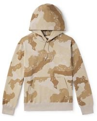 MASTERMIND WORLD - Logo And Camouflage-print Cotton-jersey Hoodie - Lyst