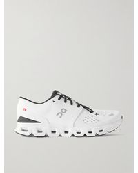 On - Cloud X 4 Rubber-Trimmed Mesh Running Sneakers - Lyst