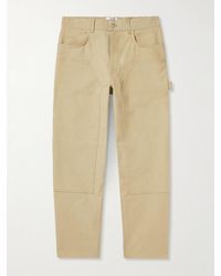 Agolde - Rsvp Gallery Ewing Straight-Leg Cotton-Twill Carpenter Trousers - Lyst