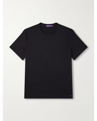 Ralph Lauren - Cotton-Jersey T-Shirt - Lyst
