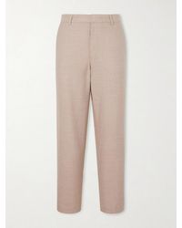 The Elder Statesman - Cashmina Slacker Straight-Leg Wool And Cashmere-Blend Trousers - Lyst