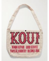 Kapital - Kountry Factory Printed Cotton-twill Tote Bag - Lyst