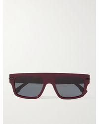 Fendi - Graphy Sonnenbrille mit D-Rahmen aus Azetat - Lyst