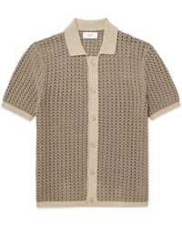 MR P. - Crocheted Organic Cotton Shirt - Lyst