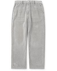 mfpen - Straight-leg Cotton-corduroy Trousers - Lyst