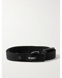 WTAPS - Cintura in tela con logo ricamato - Lyst
