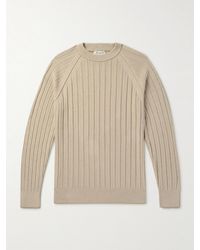 Piacenza 1733 - Ribbed Cotton Sweater - Lyst