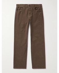 Nili Lotan - Billie Straight-leg Cotton-corduroy Trousers - Lyst