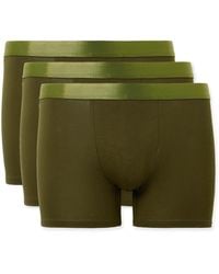 CDLP - Three-Pack Stretch-Tencel Lyocell Boxer Briefs - Lyst