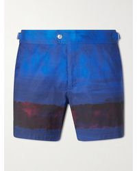 Tom Ford - Straight-Leg Mid-Length Dégradé Swim Shorts - Lyst