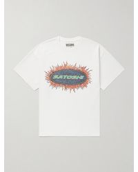 Satoshi Nakamoto - Blender Logo-Print Cotton-Jersey T-Shirt - Lyst